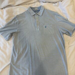 johnnie-O Blue Classic Polo Shirt